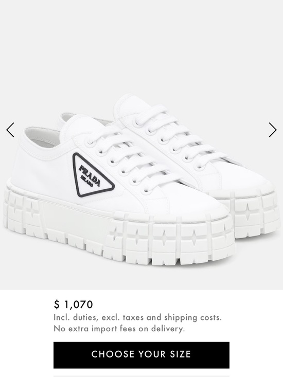 Prada Shoes - PRADA Wheel gabardine sneakers | sz 40